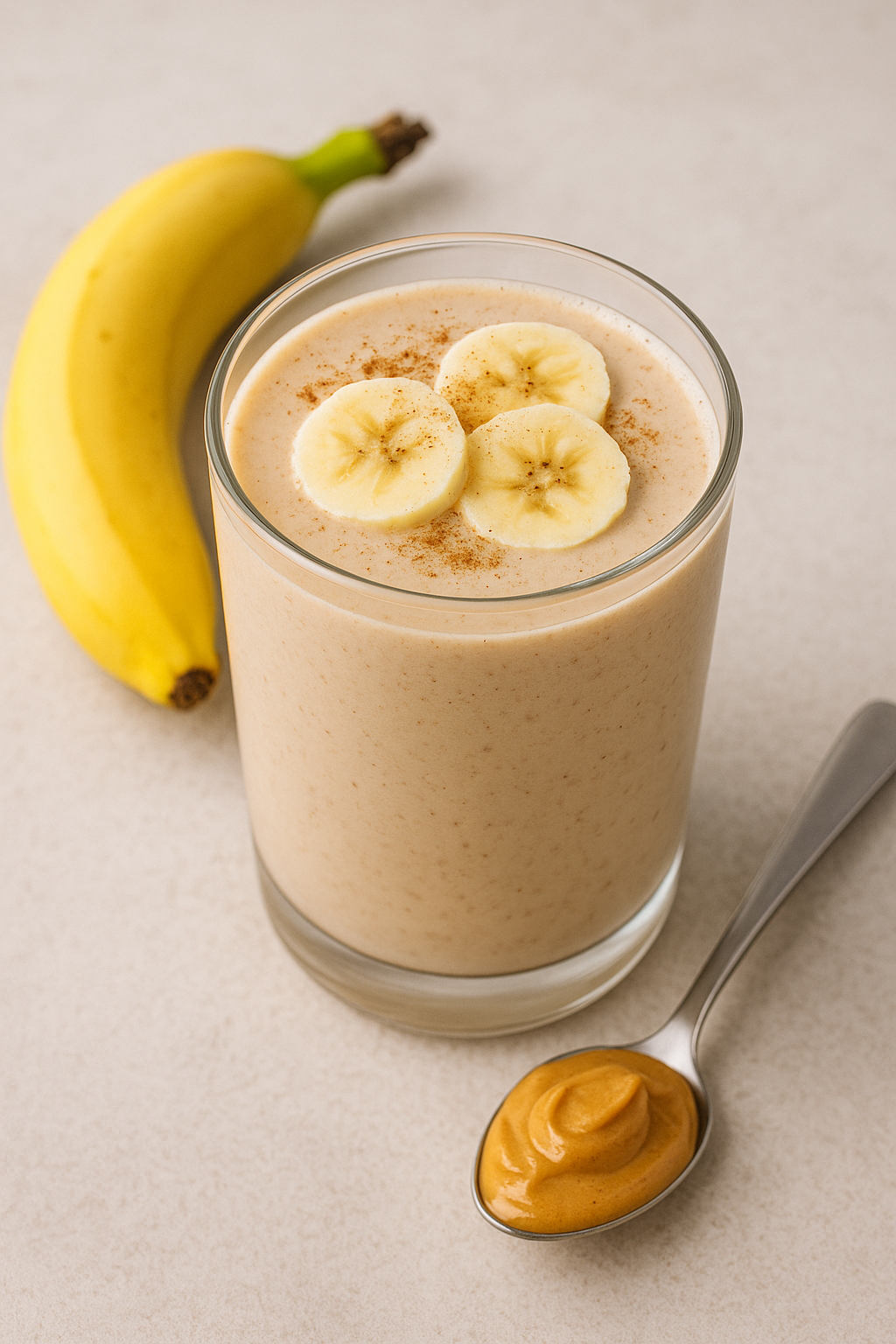 Peanut Butter Banana Protein Smoothie