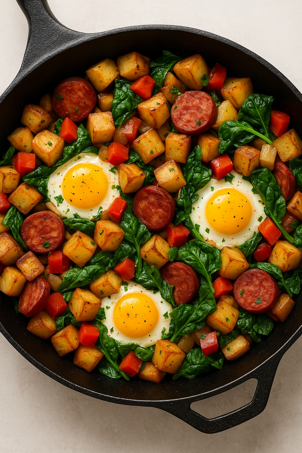 Hearty Skillet Breakfast Hash
