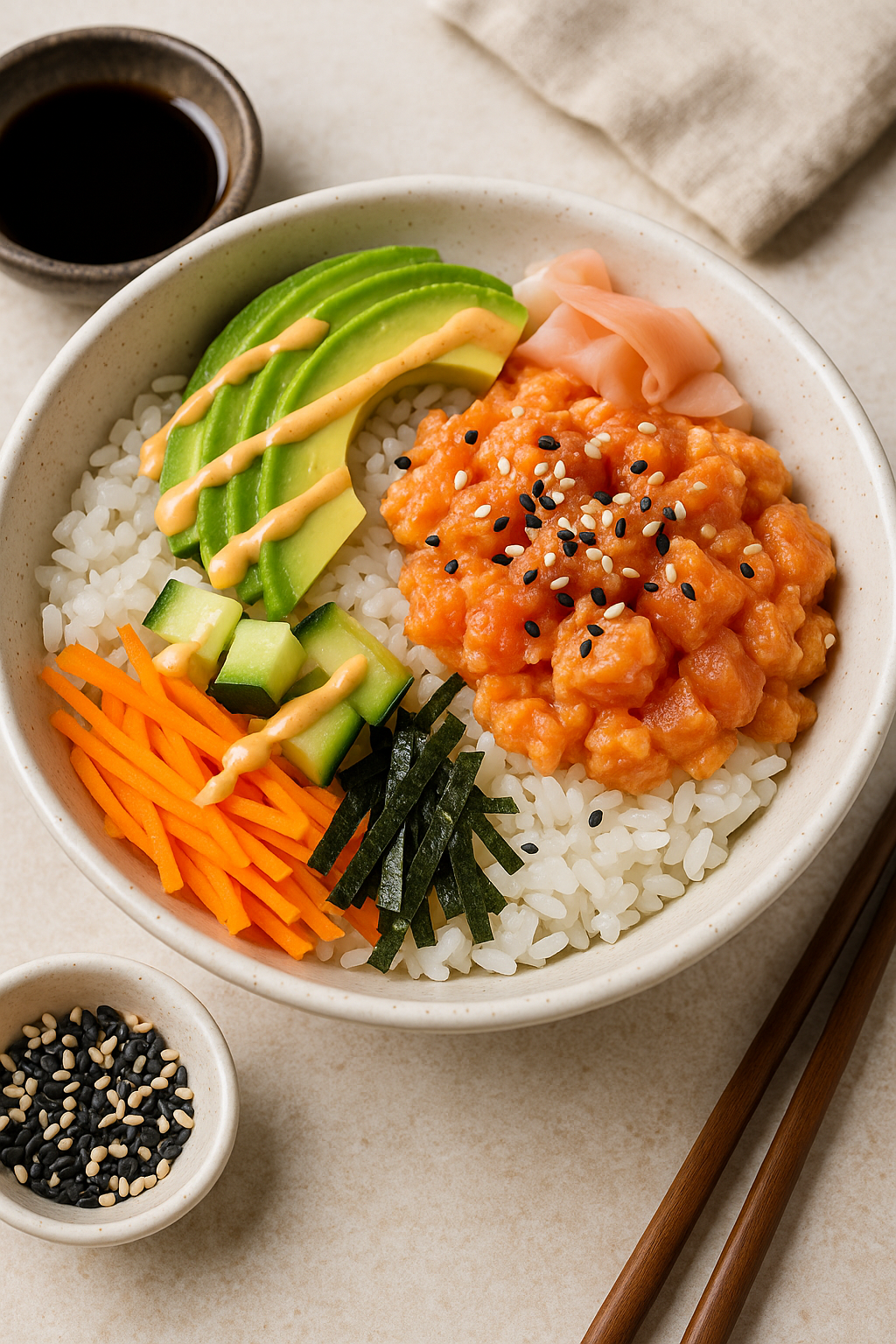 Spicy Tuna Sushi Bowl