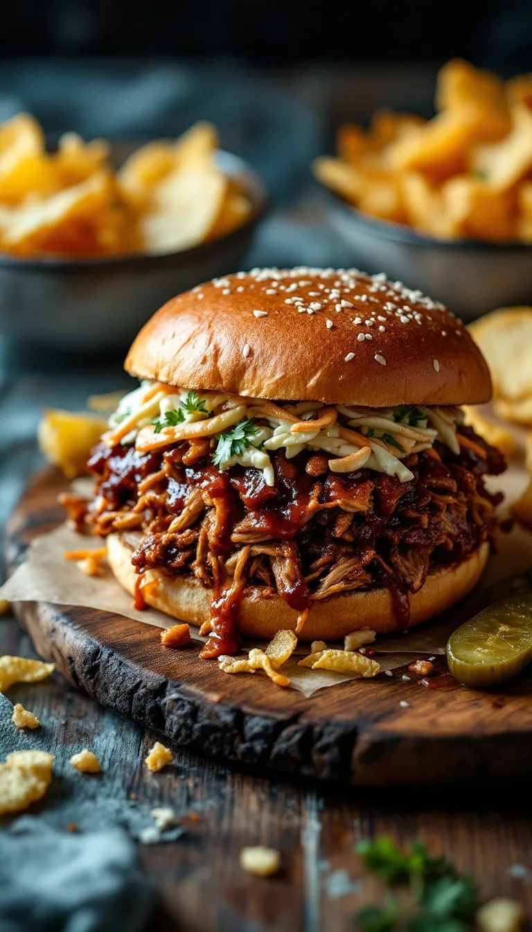 BBQ Pulled Pork Sandwiches: Tender, Smoky, and Perfect for a Crowd