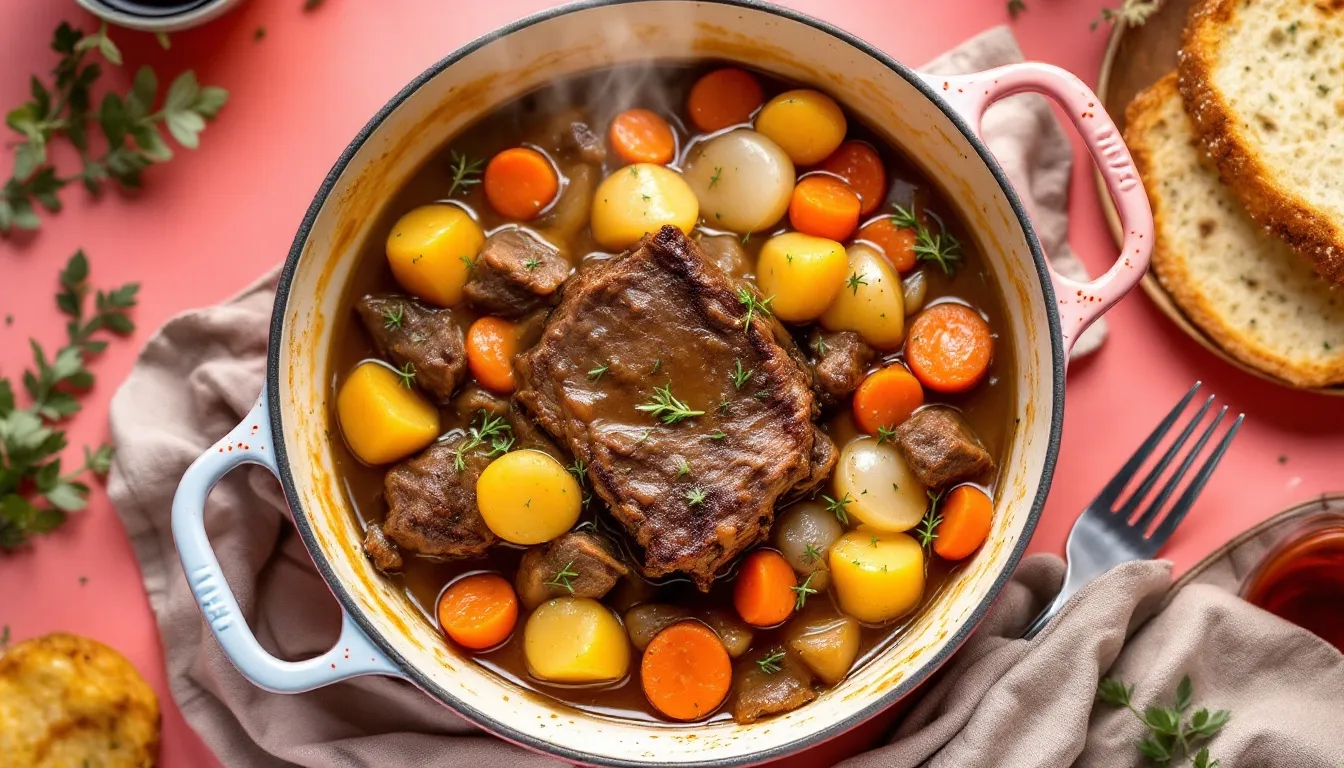 Classic Pot Roast: Slow-Cooked Comfort and Sunday Tradition